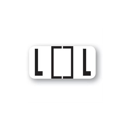 Asp File Right Color-Code Alphabet Labels - Ringbook, 1 Each: L 385-L